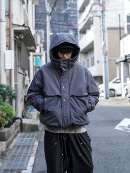 60/40クロス ソロナ中綿 ロガーマウンテンパーカー / Desert gray