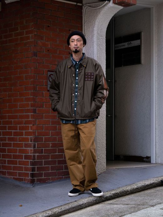 VOO TTT GAME JACKET / Coffee