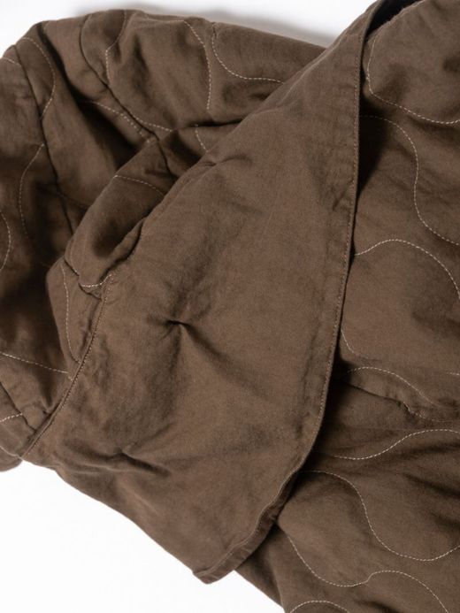 ANACHRONORM QUILTING FISH TAIL COAT / Olive