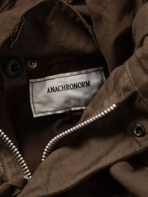 ANACHRONORM QUILTING FISH TAIL COAT / Olive