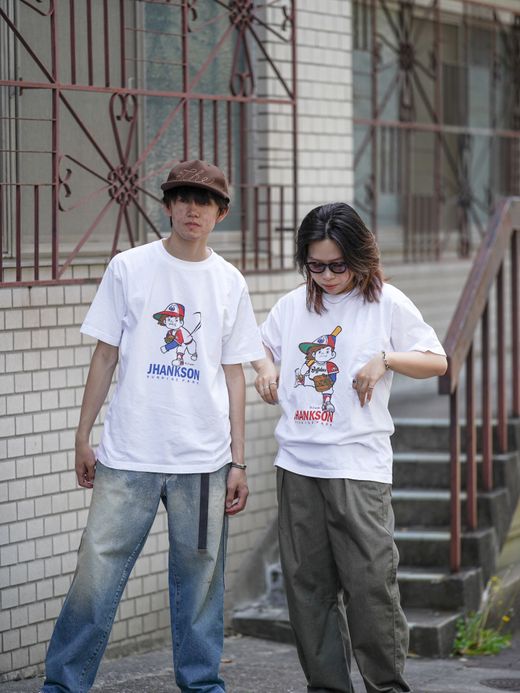 JHANKSON BUFFA-KUN SOUTH PAW S/S TEE / White