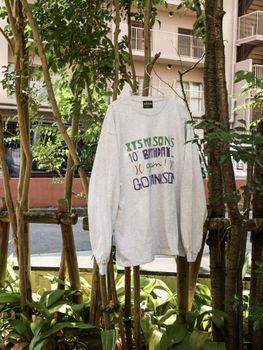 GO!! JS LS TEE / Ash