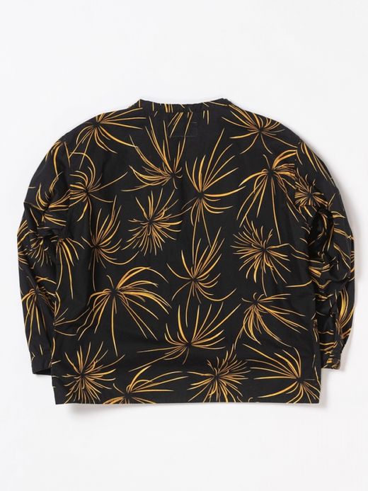 ANACHRONORM FIREWORKS SHIRT CARDIGAN / Black