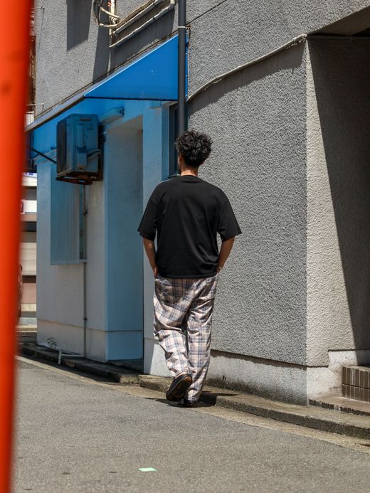 ANACHRONORM BROOKLYN PRINTED S/S T-S / Black