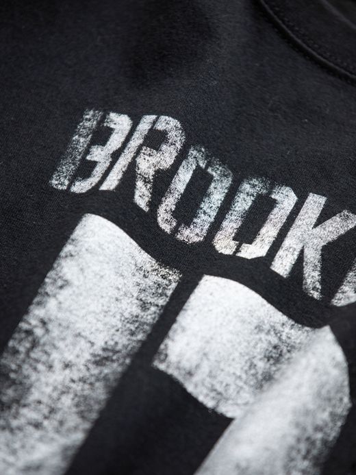 ANACHRONORM BROOKLYN PRINTED S/S T-S / Black