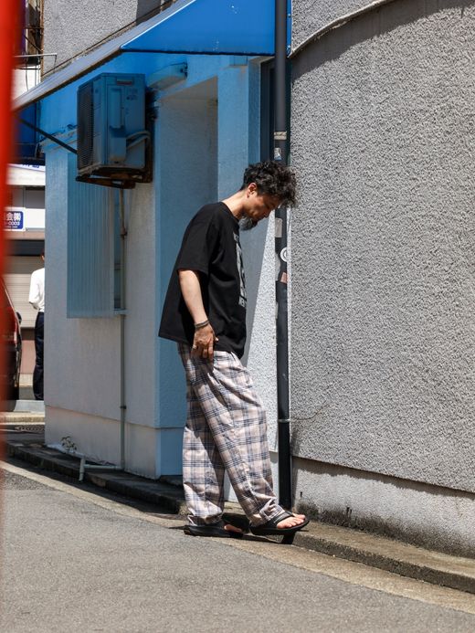 ANACHRONORM BROOKLYN PRINTED S/S T-S / Black