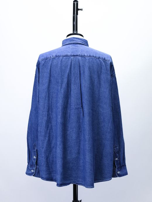 S.F.C SFC DENIM SHIRTS / Indigo blue