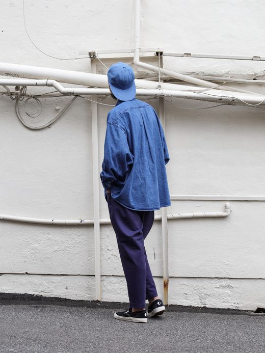 S.F.C SFC DENIM SHIRTS / Indigo blue