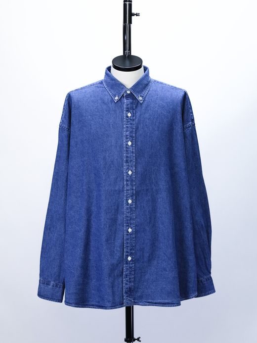 S.F.C SFC DENIM SHIRTS / Indigo blue