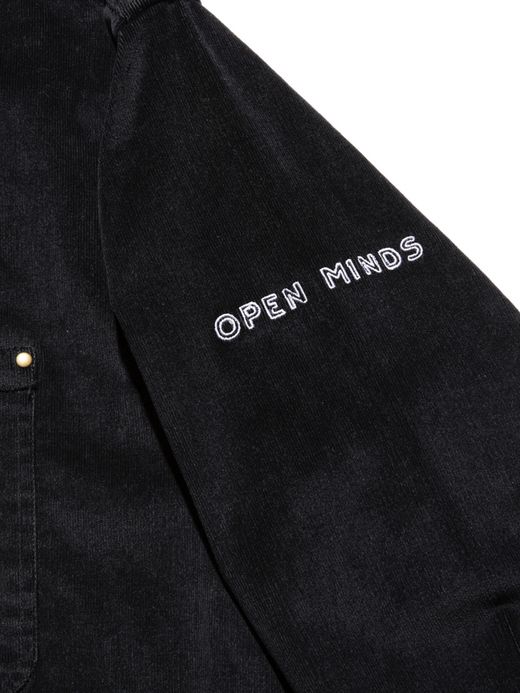 ROARK REVIVAL FIREPROOF CORDUROY ATLAS JACKET / Black