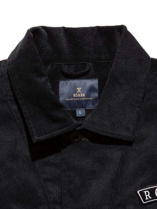 ROARK REVIVAL FIREPROOF CORDUROY ATLAS JACKET / Black