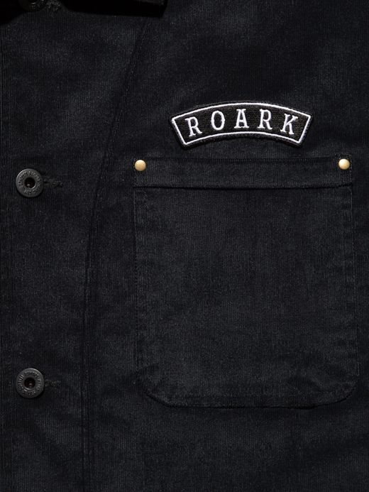 ROARK REVIVAL FIREPROOF CORDUROY ATLAS JACKET / Black