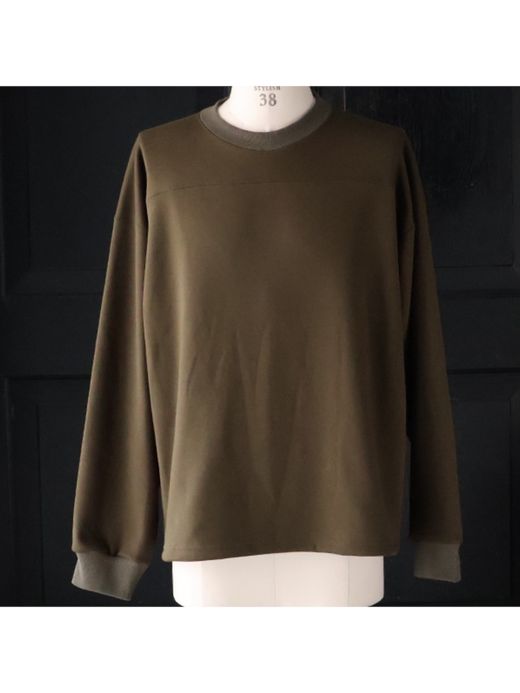 Audience ボンバーヒート裏起毛 サイドスリット フットボール スウェット / 3colors