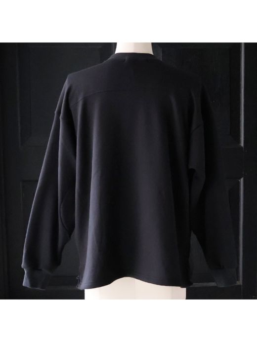 Audience ボンバーヒート裏起毛 サイドスリット フットボール スウェット / 3colors