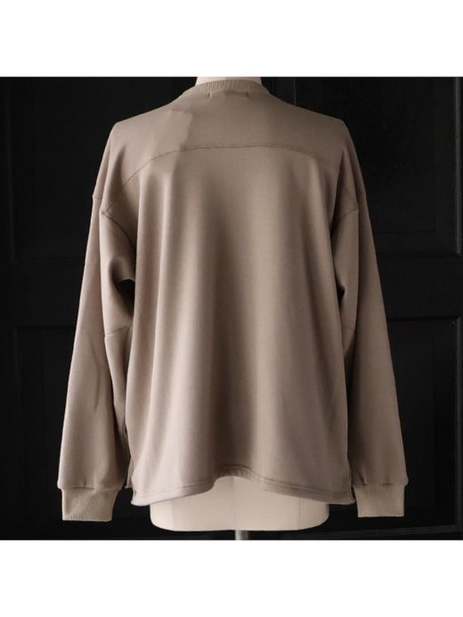 Audience ボンバーヒート裏起毛 サイドスリット フットボール スウェット / 3colors