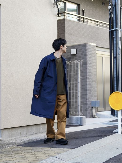 Audience ボンバーヒート裏起毛 サイドスリット フットボール スウェット / 3colors