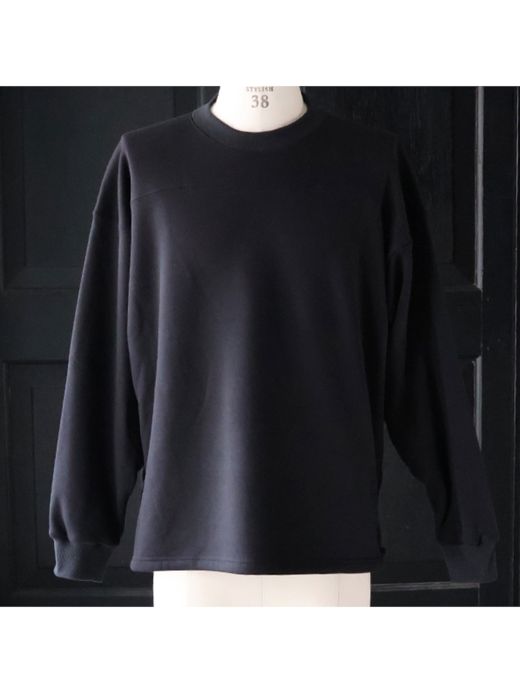 Audience ボンバーヒート裏起毛 サイドスリット フットボール スウェット / 3colors