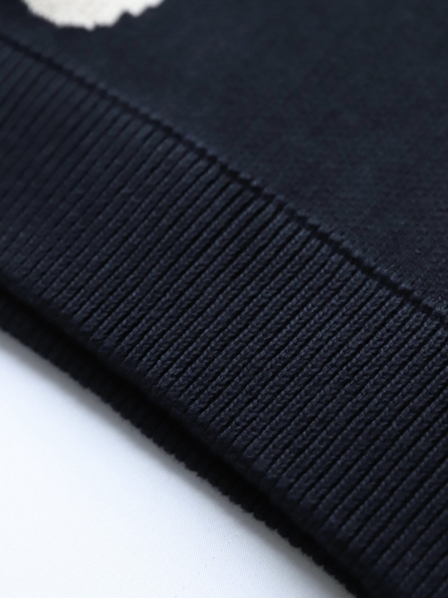 AMBERGLEAM BICOLOR HALF ZIP SWEATER / 2colors | FLATBUSH（フラット