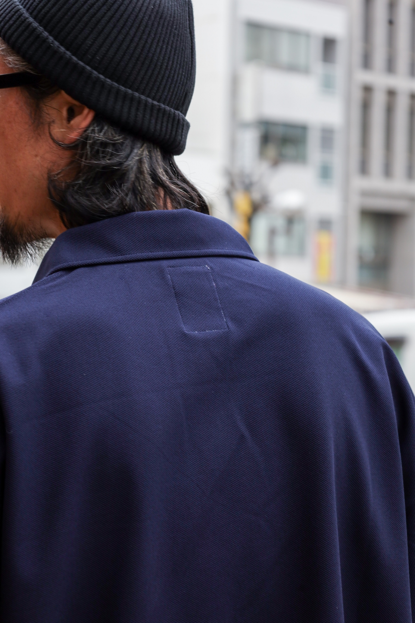 S.F.C BIG RUGGER SHIRT / Navy | FLATBUSH（フラットブッシュ