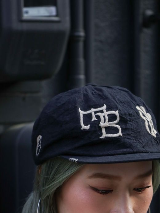 VOO ALL STARS CAP / Black/sand emb