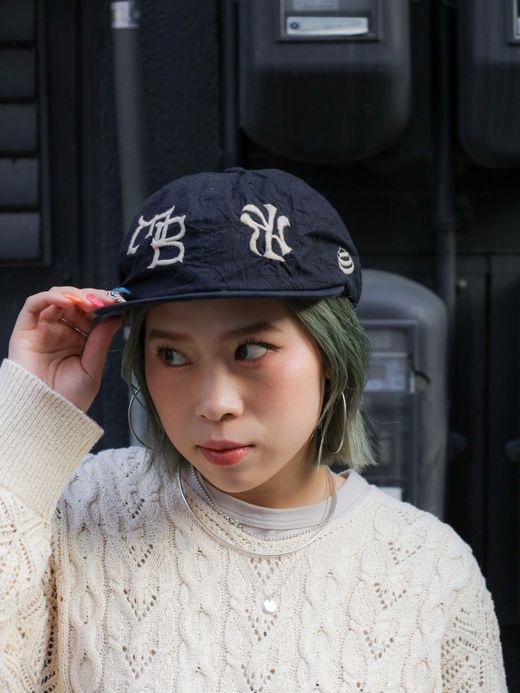 VOO ALL STARS CAP / Black/sand emb
