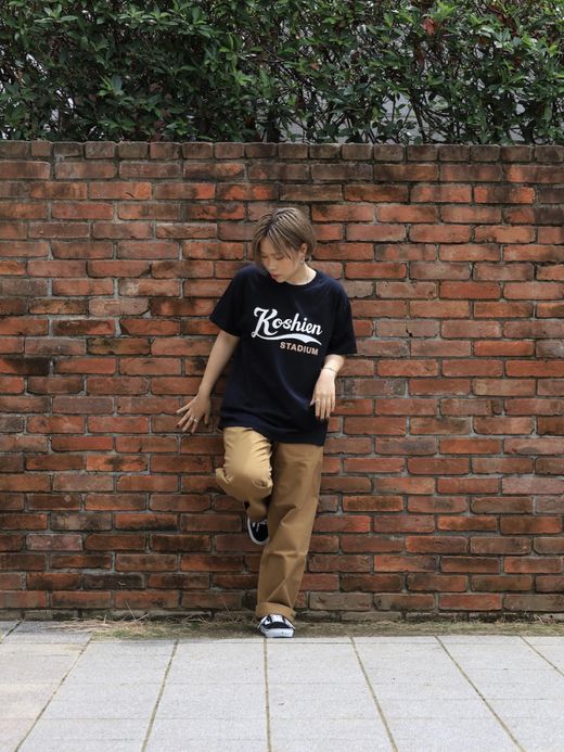 JHANKSON KOSHIEN STADIUM S/S TEE / Black