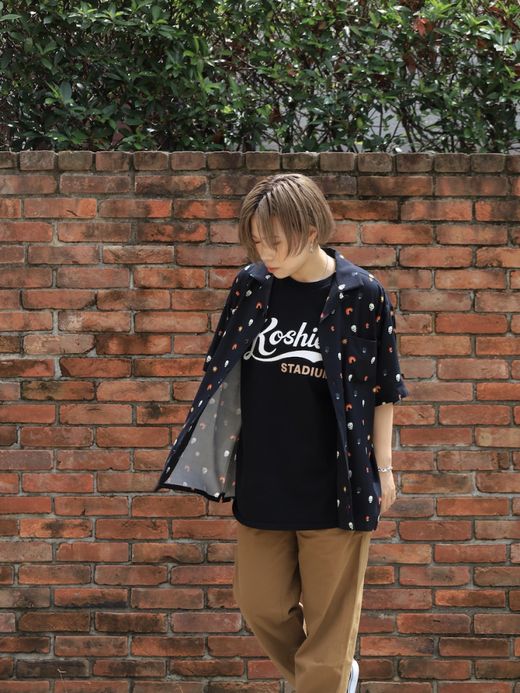 JHANKSON KOSHIEN STADIUM S/S TEE / Black
