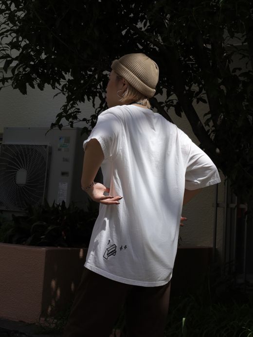 THE UNION SOUND "SKA" TEE / White