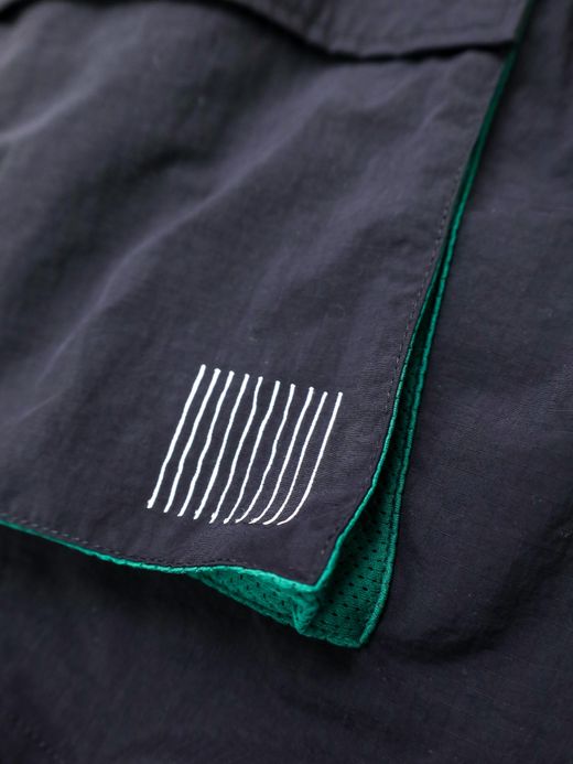 S.F.C 6 POCKET SHORTS / Black×green