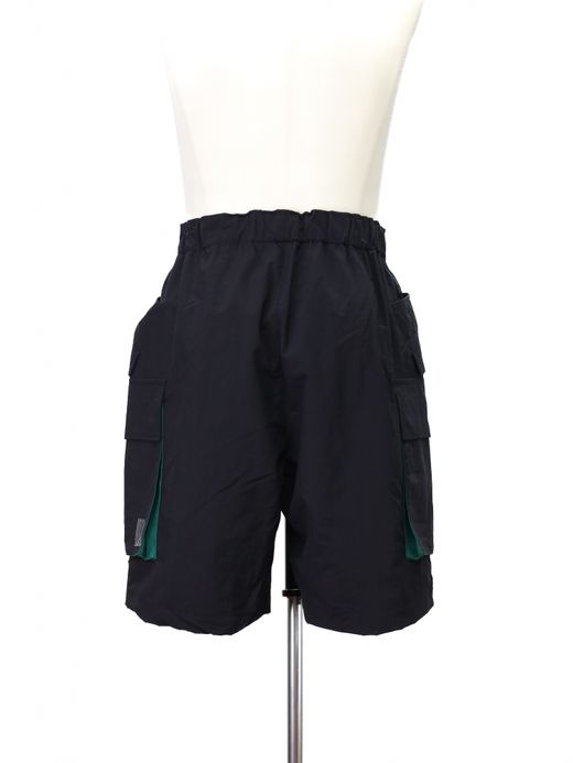 S.F.C 6 POCKET SHORTS / Black×green