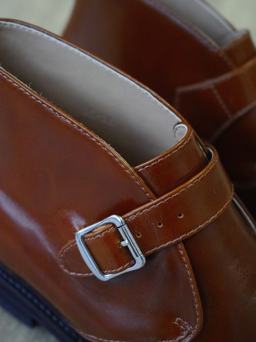 AMBERGLEAM LEATHER TAP SHOES / Camel