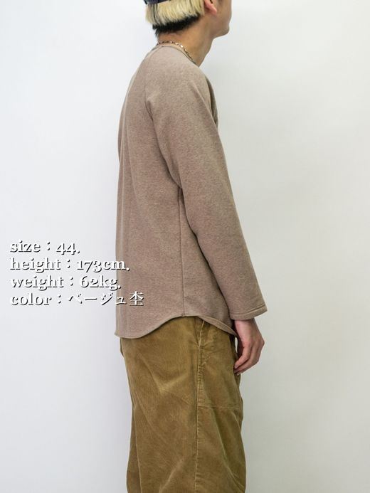 Spinner Bait ボンバーヒートラグランクルーL/S / ブラック