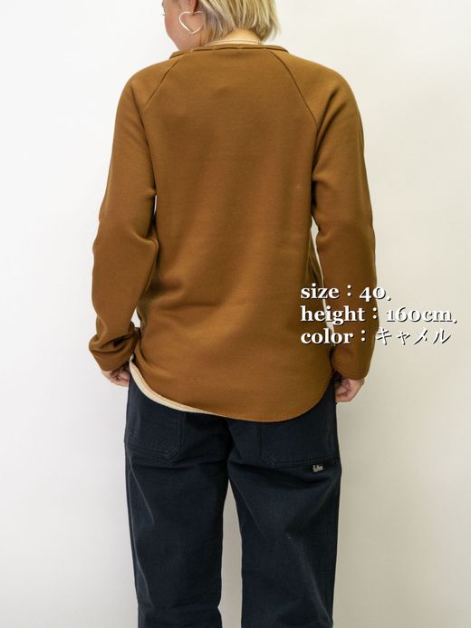 Spinner Bait ボンバーヒートラグランクルーL/S / ブラック