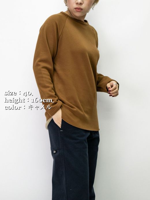 Spinner Bait ボンバーヒートラグランクルーL/S / ブラック