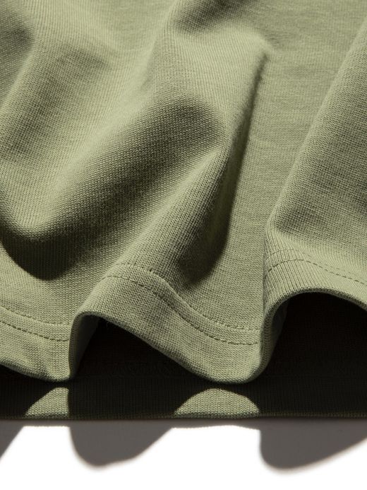 ROARK REVIVAL "LOGO" 9.3oz H/W POCKET TEE / Army