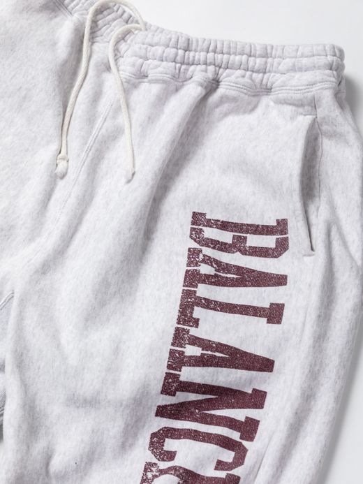 ANACHRONORM COLLEGE GAZETTE SWEAT PANTS / Oatmeal