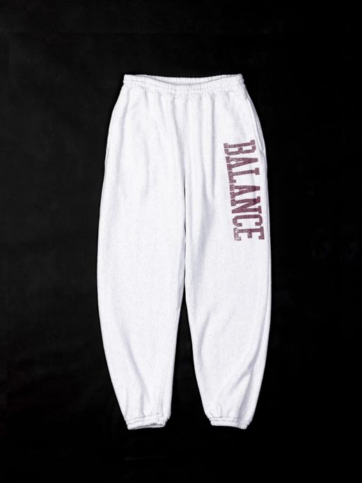 ANACHRONORM COLLEGE GAZETTE SWEAT PANTS / Oatmeal