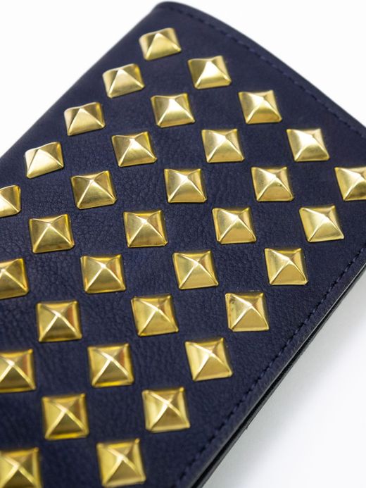 THE UNION INDIGO STUDS WALLET / Indigo