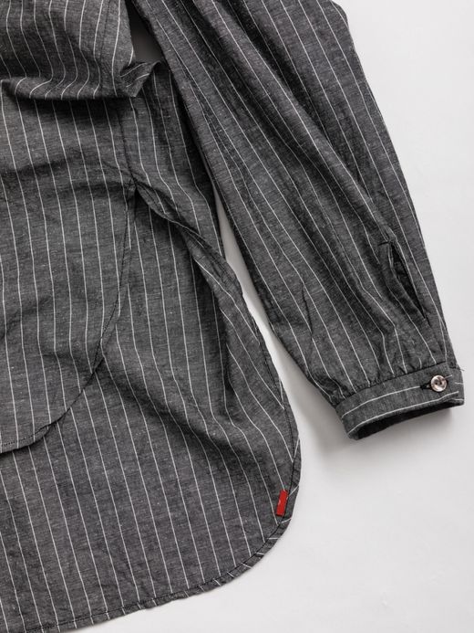 ANACHRONORM PULLOVER LONG SHIRTS / Charcoal