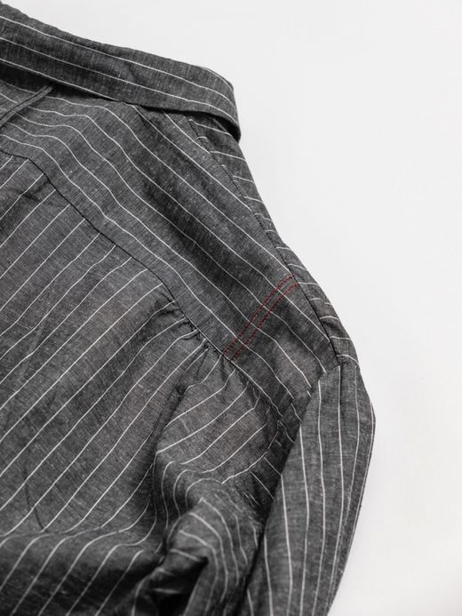 ANACHRONORM PULLOVER LONG SHIRTS / Charcoal