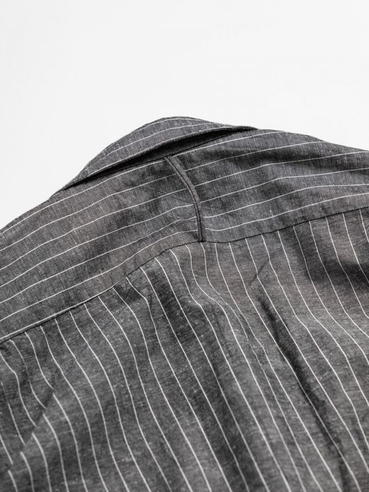 ANACHRONORM PULLOVER LONG SHIRTS / Charcoal