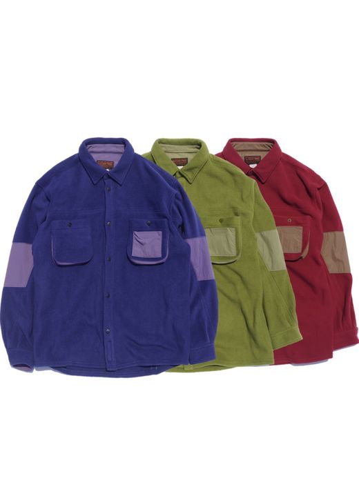 THE UNION FLEECE HUNTER SHIRTS / Navy