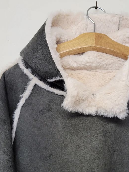 VOO NEO MOUTON HOODY / Black