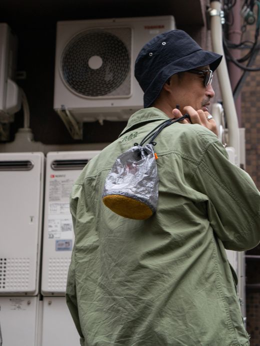 THE UNION THE "ZEPITEPI" KINCHAKU / Yellow