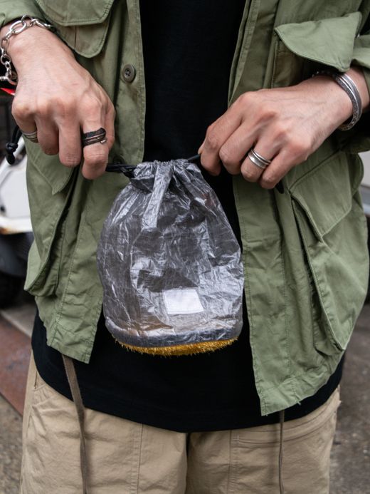 THE UNION THE "ZEPITEPI" KINCHAKU / Yellow