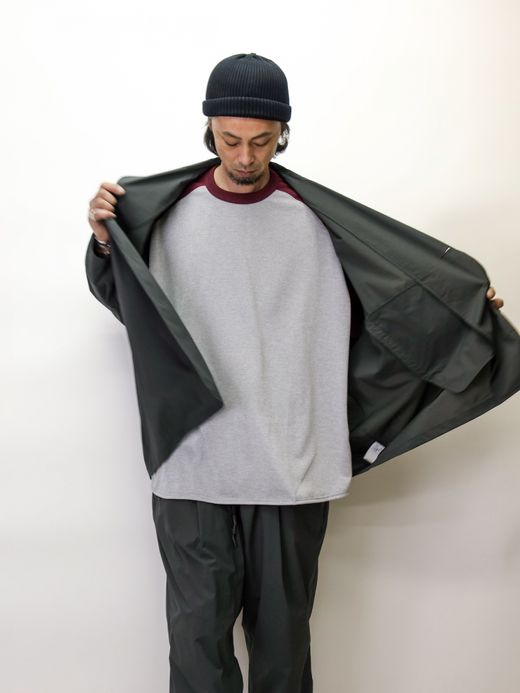 S.F.C NYLON SHIRTS JACKET / Khaki