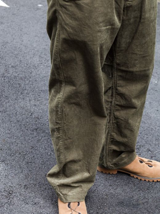 THE UNION CORDUROY BIG PANTS / Olive