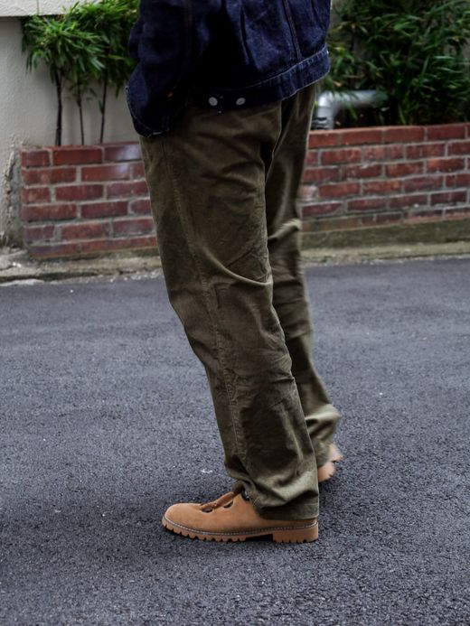 THE UNION CORDUROY BIG PANTS / Olive