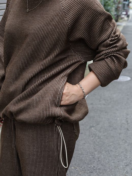 VOO CREW KNITSAW / Coffee