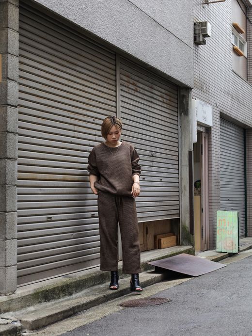 VOO CREW KNITSAW / Coffee